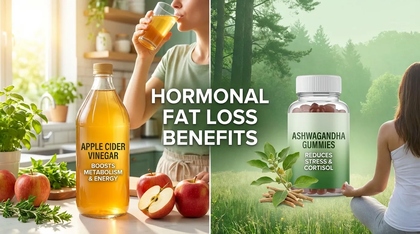 ACV vs. Ashwagandha: Best for Hormonal Fat Loss